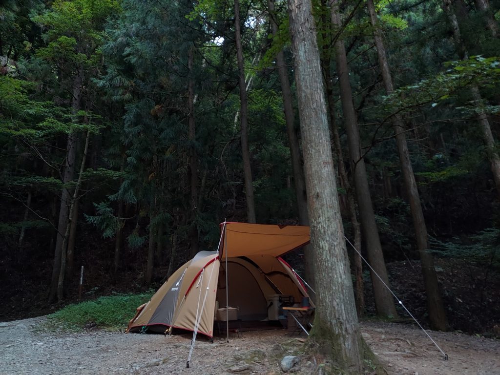 アメニティドームM　in　道志の森キャンプ場
